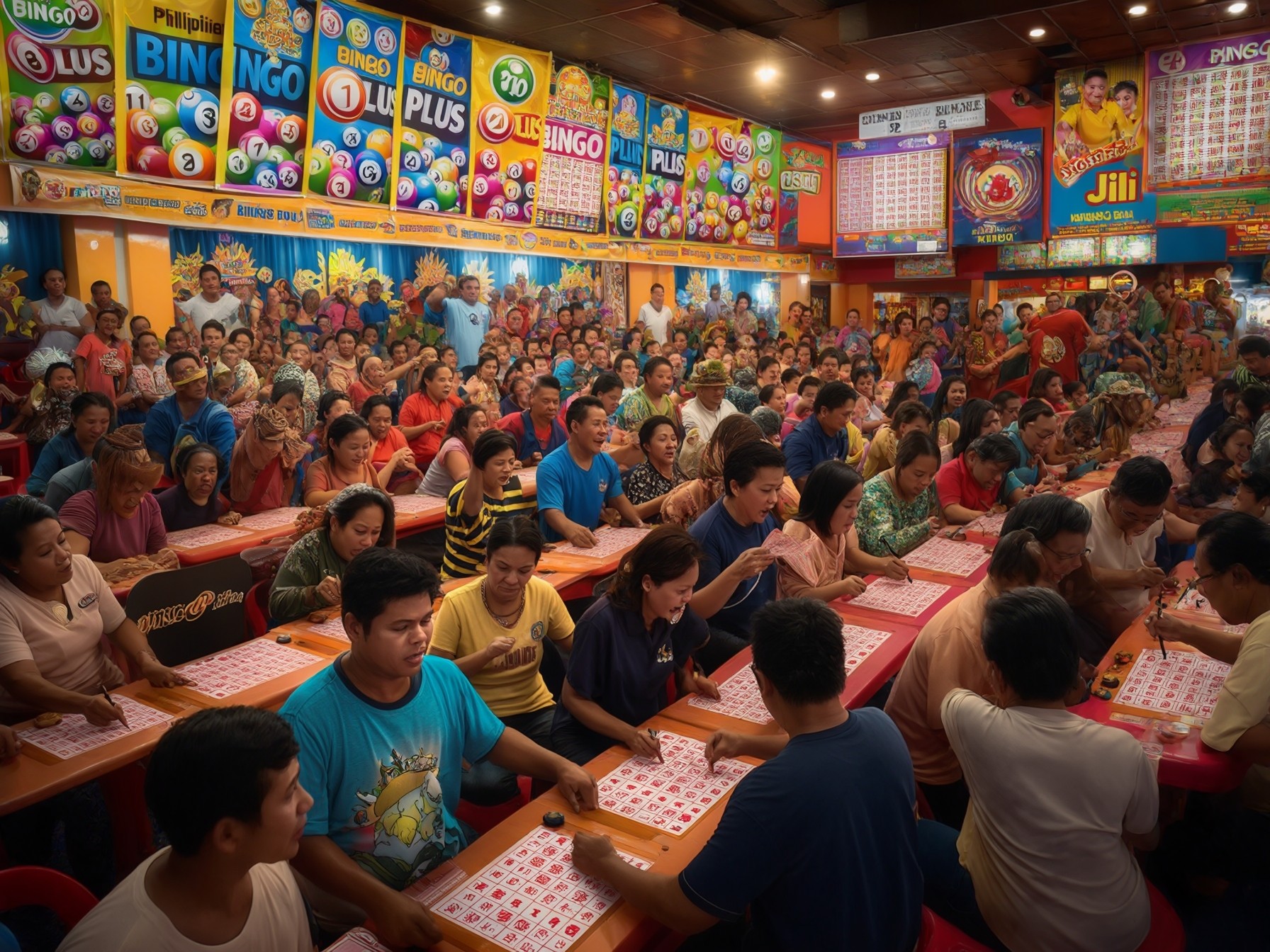 Philippine's Bingo Plus and Jili in Morong