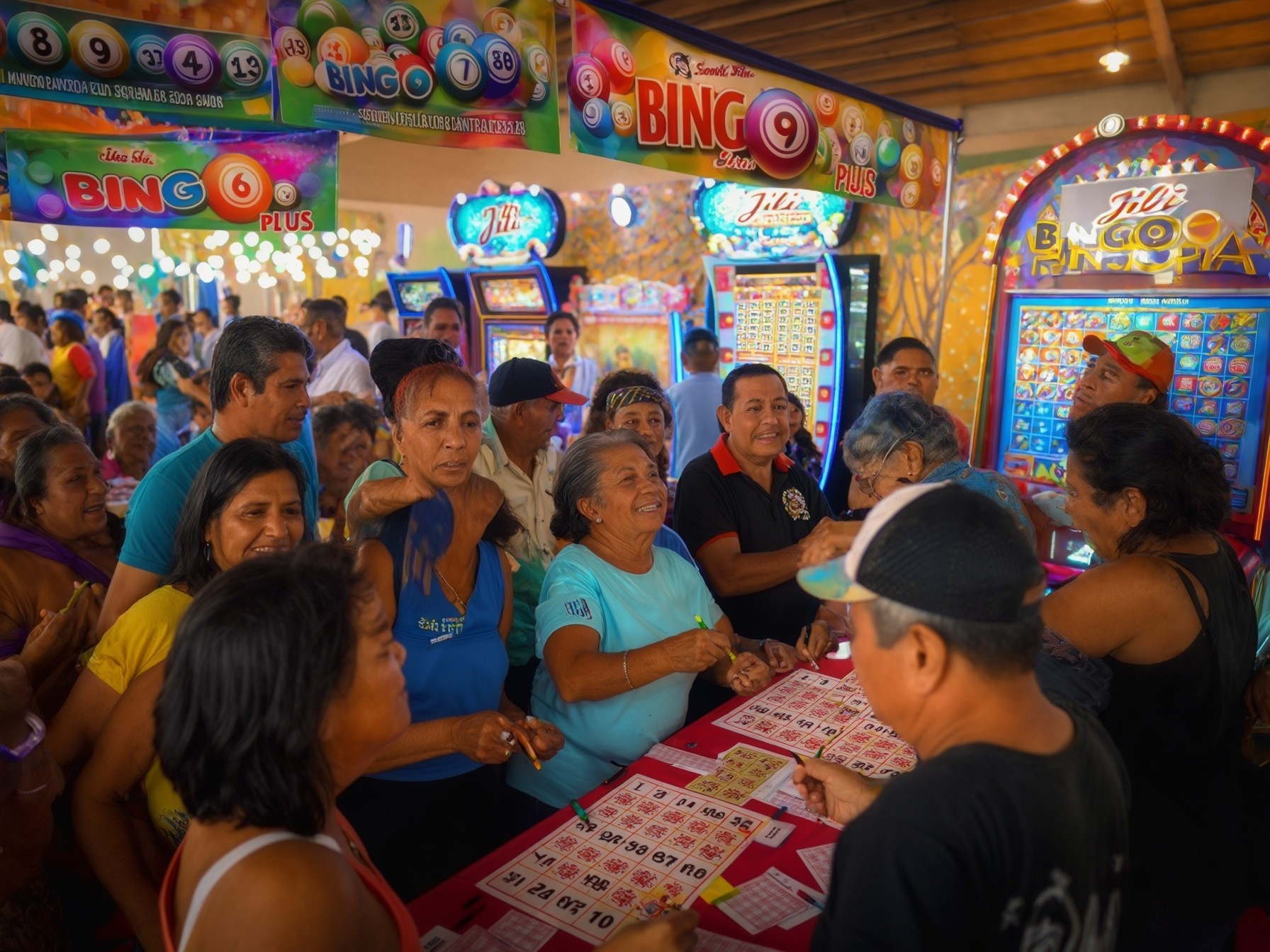 Philippine's Bingo Plus and Jili in Santa Rita