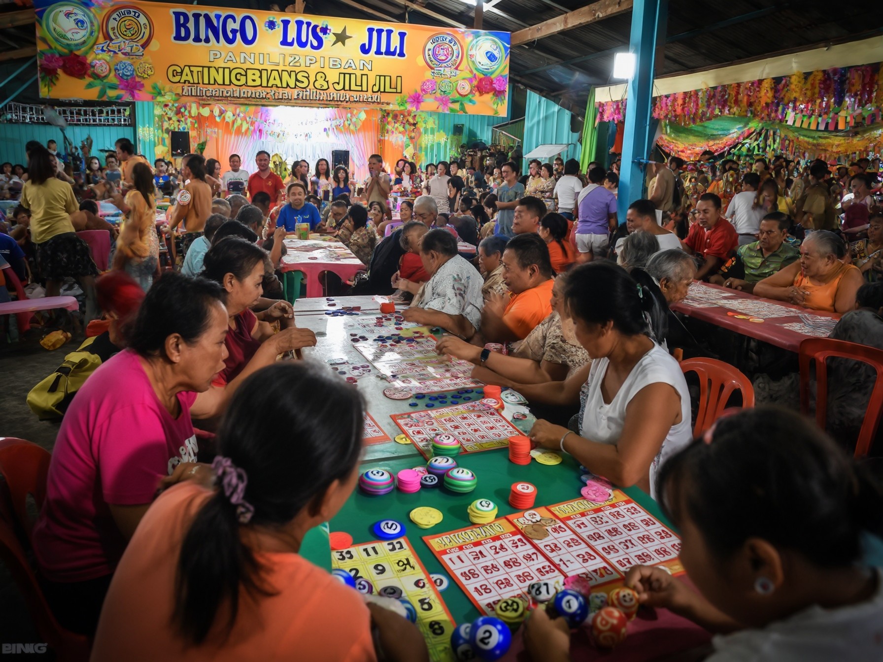 The Thriving Bingo Plus and Jili Scene in Catigbian, Philippines