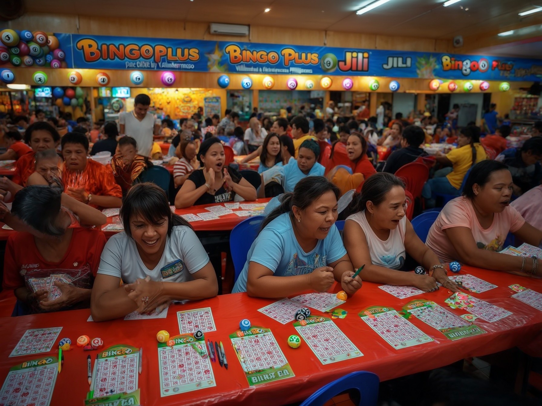 Philippine's Bingo Plus and Jili in Vallehermoso