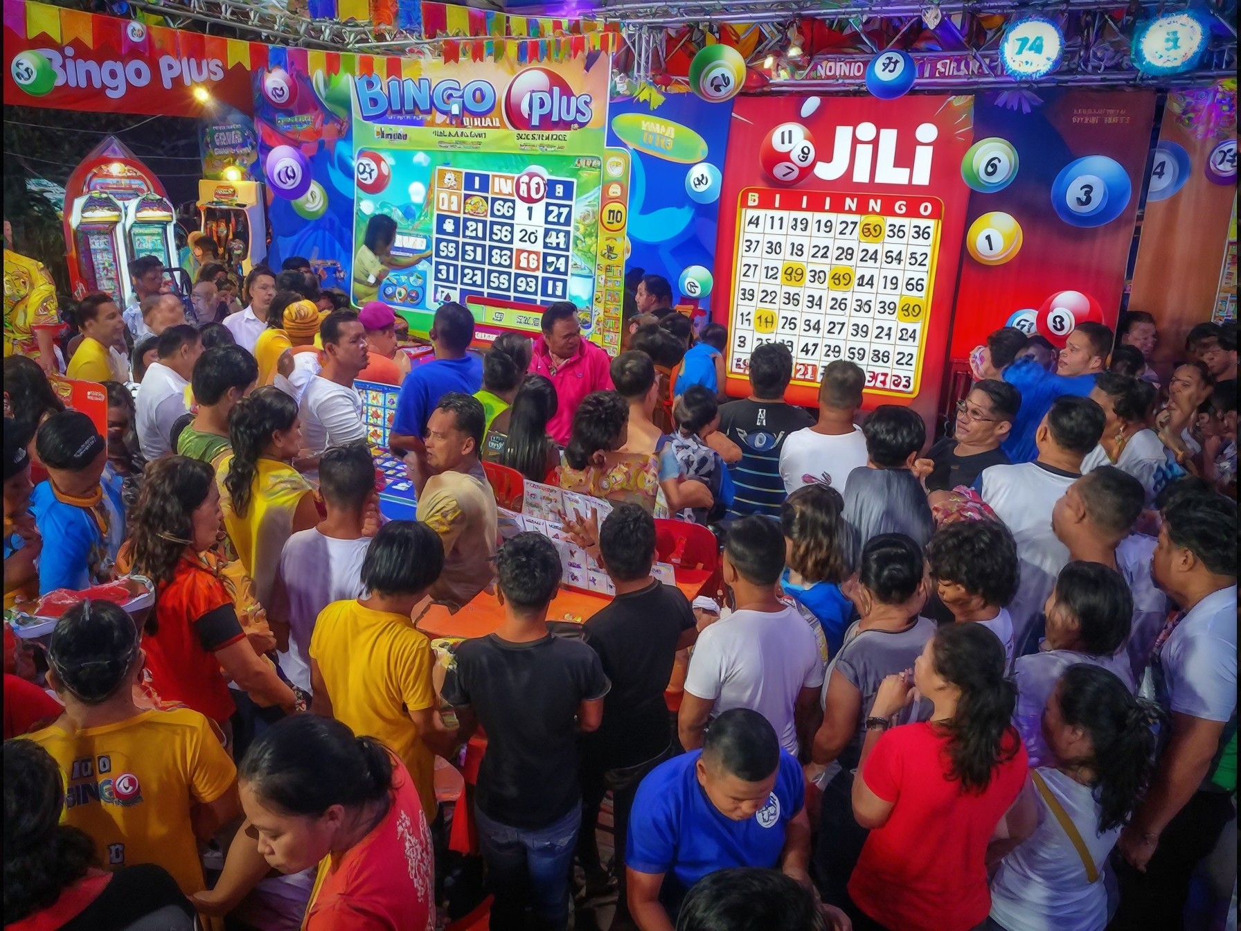 Philippine's Bingo Plus and Jili in Pilar