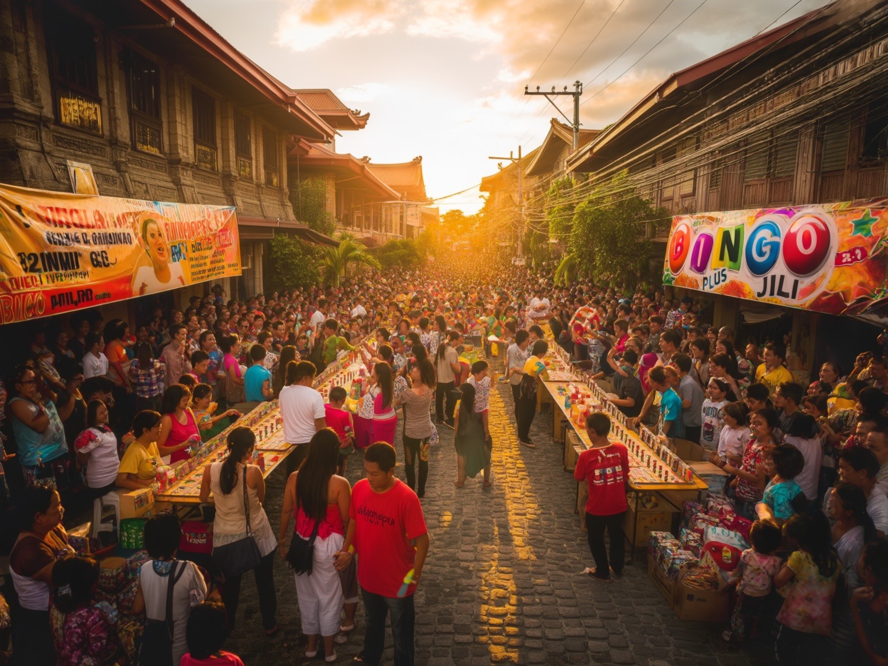 Exploring Bingo Plus and Jili in Taal, Philippines