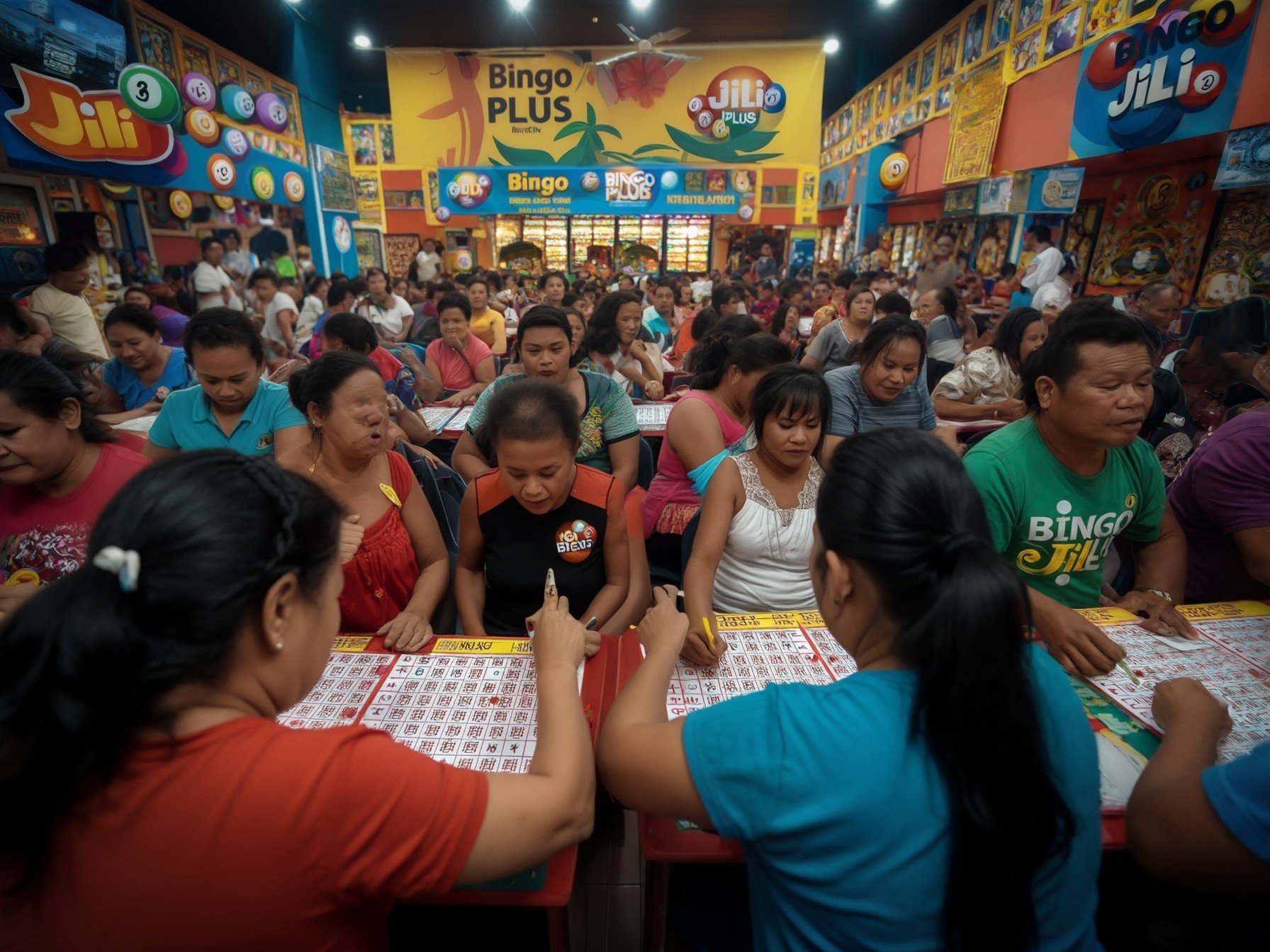 Philippine's Bingo Plus and Jili in Candelaria