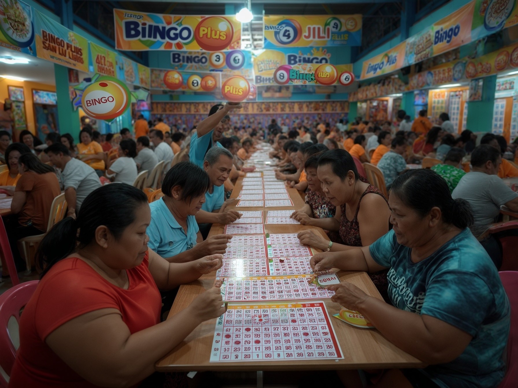 Philippine's Bingo Plus and Jili in San Luis